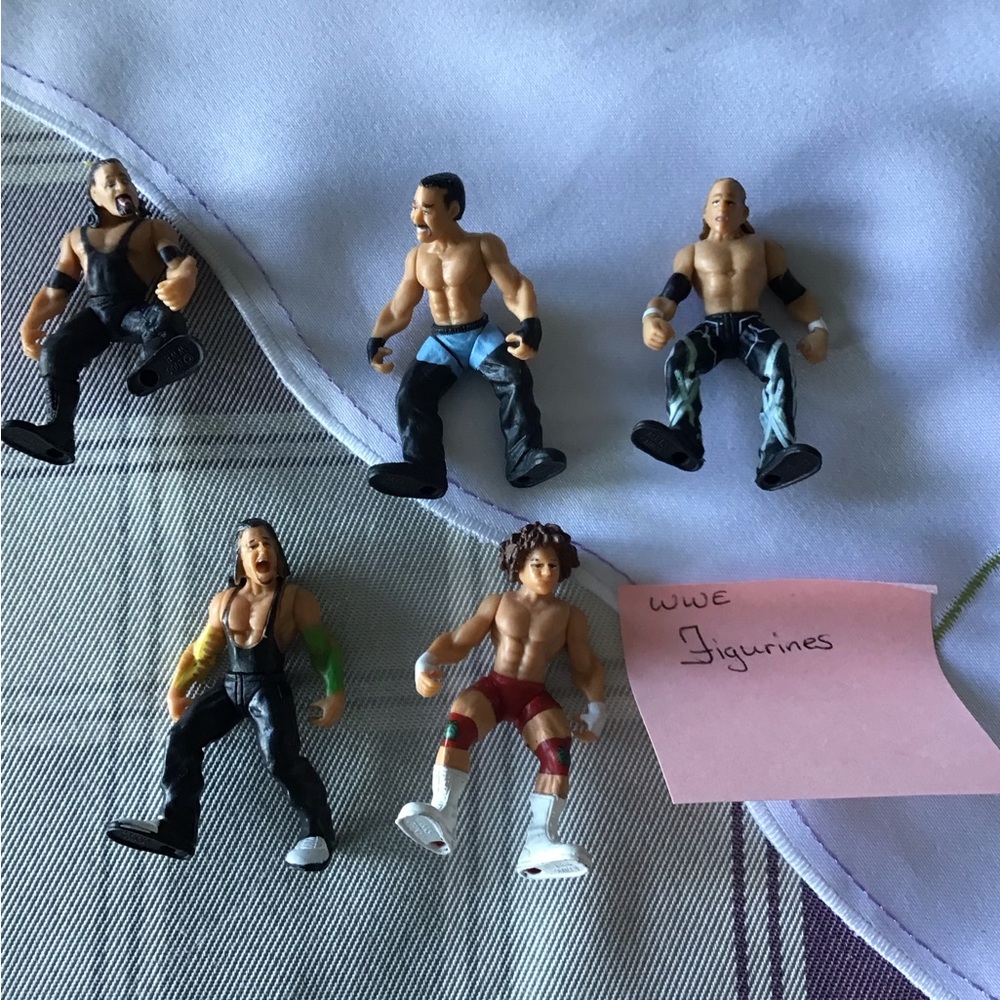 WWE Action Miniature Figures Set